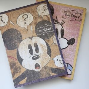 Mickey & Minnie notebooks